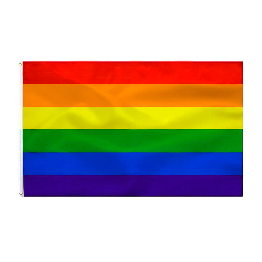FIERTÉ - DRAPEAU ARC-EN-CIEL 90 X 150 CM PRIDE