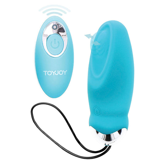 TOYJOY - HAPPINESS IM SO EGGCITED VIBRATEUR TÉLÉCOMMANDE BLEU TOYJOY