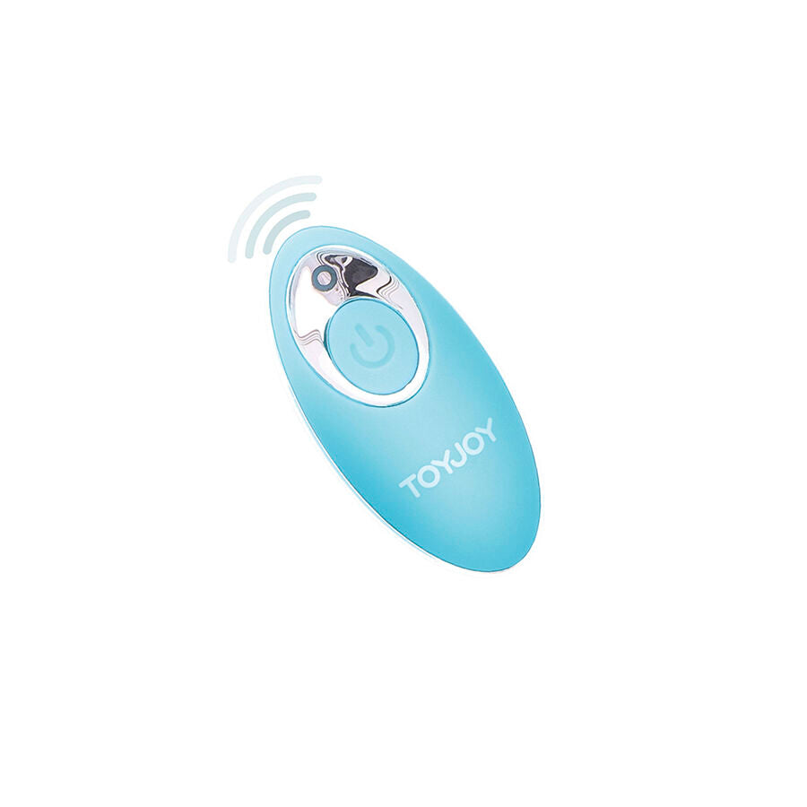 TOYJOY - HAPPINESS IM SO EGGCITED VIBRATEUR TÉLÉCOMMANDE BLEU TOYJOY