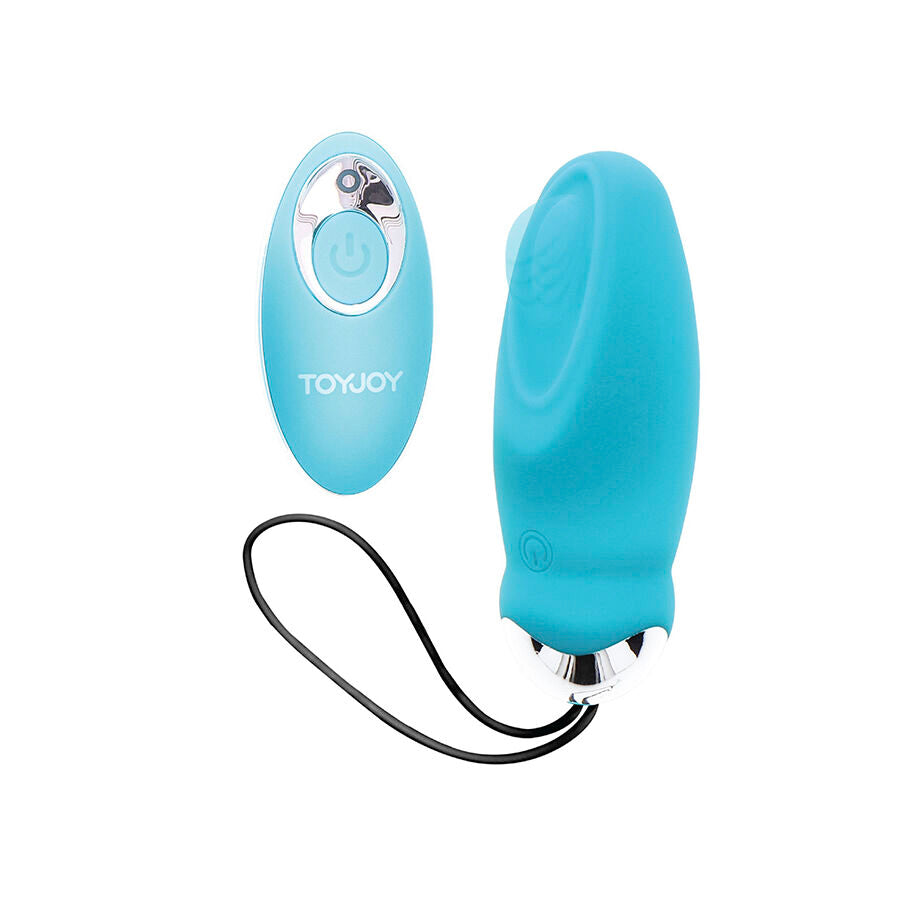 TOYJOY - HAPPINESS IM SO EGGCITED VIBRATEUR TÉLÉCOMMANDE BLEU TOYJOY
