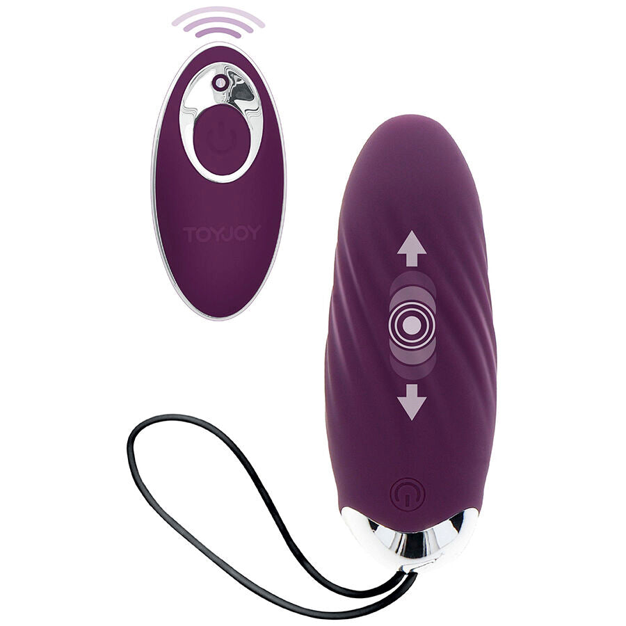 TOYJOY - HAPPINESS KNOCK KNOCK EGGSTAVAGANT VIBRATEUR TÉLÉCOMMANDE VIOLET TOYJOY