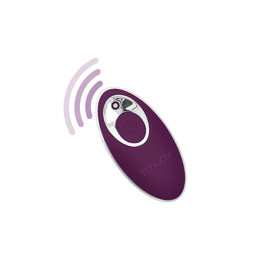 TOYJOY - HAPPINESS KNOCK KNOCK EGGSTAVAGANT VIBRATEUR TÉLÉCOMMANDE VIOLET TOYJOY