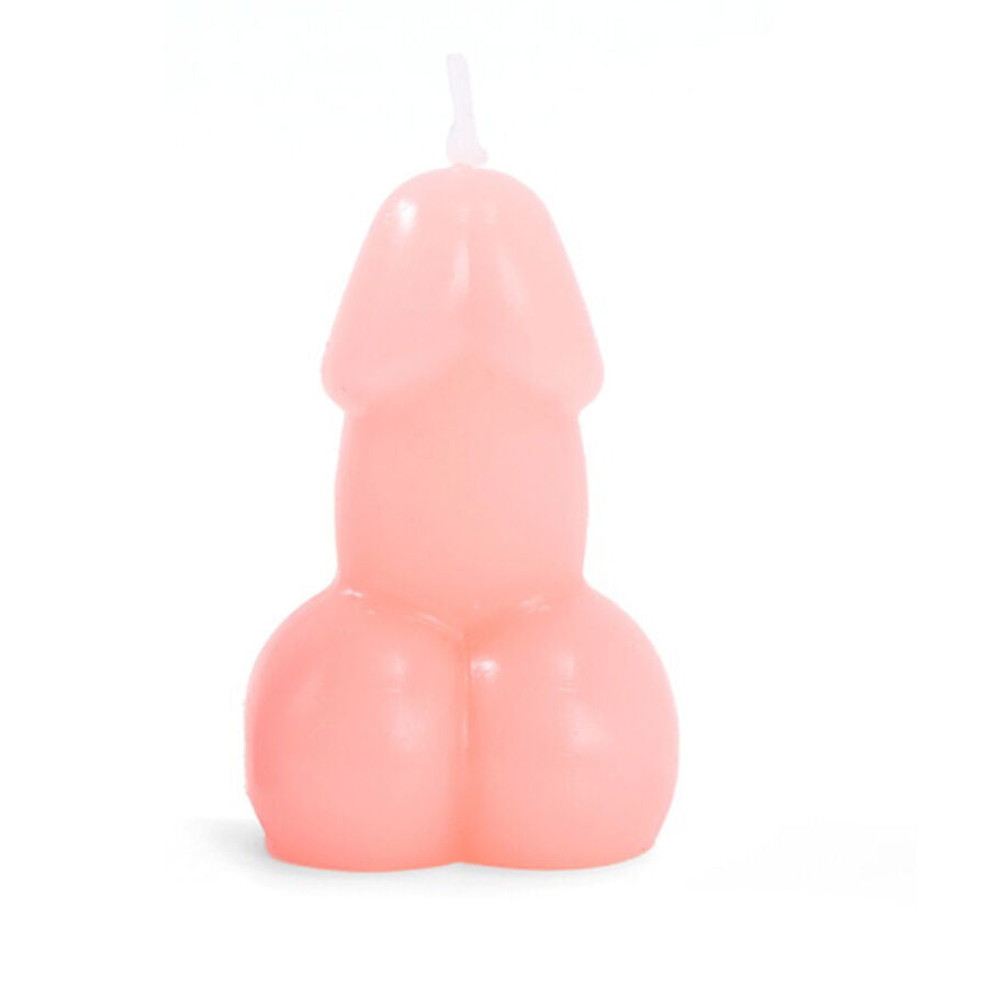 DIABLO PICANTE - BOUGIE EN FORME DE PÉNIS DE COULEUR ROSE DIABLO PICANTE