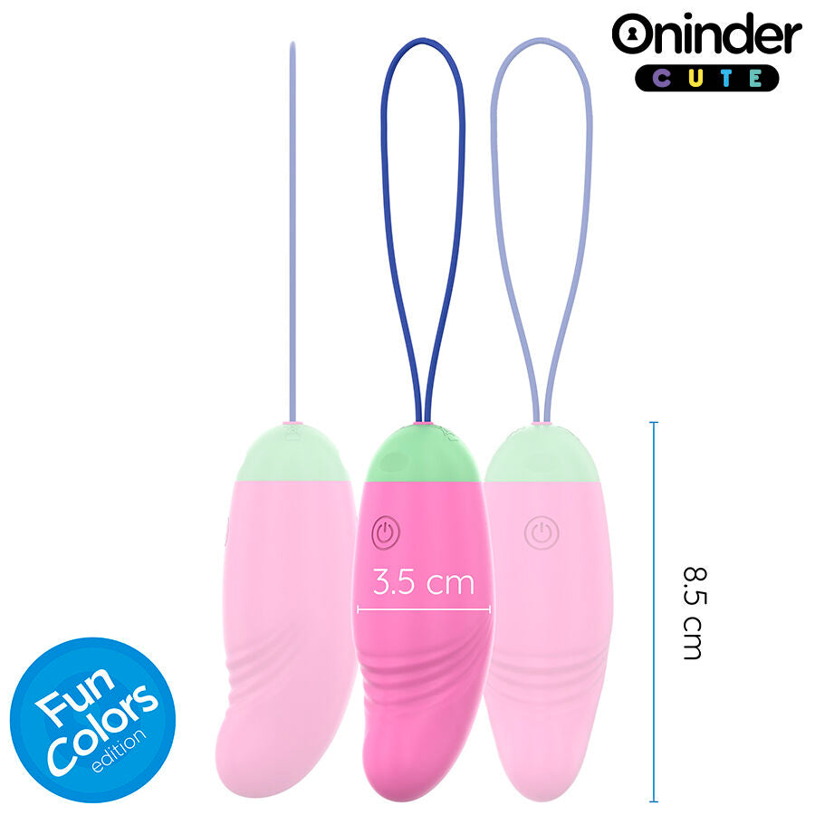 ONINDER CUTE - ŒUF EN SILICONE VIBRANT ET ROTATIF À 360° - APPLICATION MONDIALE GRATUITE ONINDER CUTE