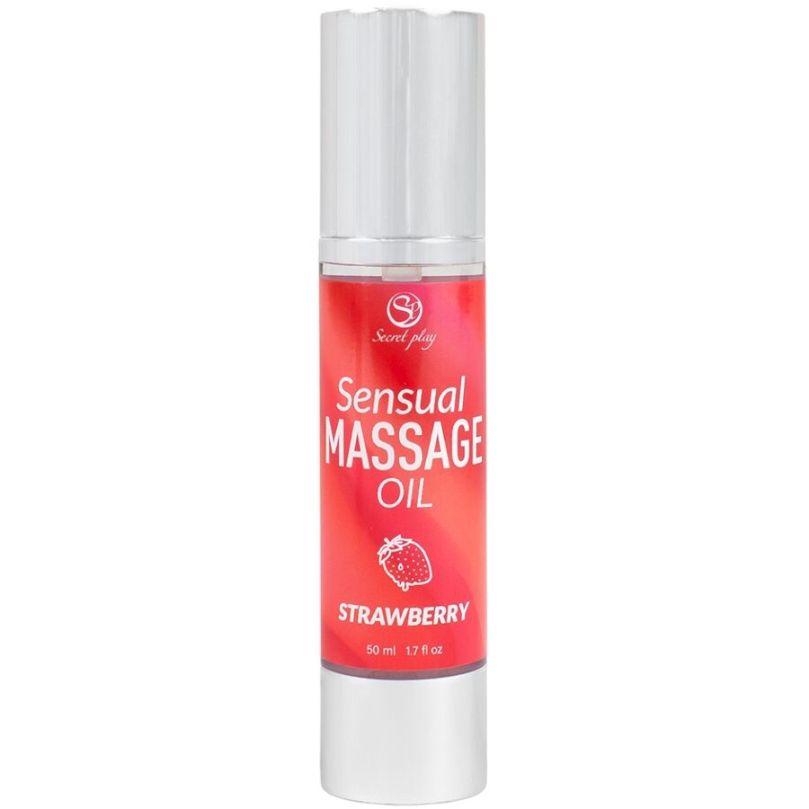SECRETPLAY - HUILE DE MASSAGE À LA FRAISE SECRETPLAY COSMETIC