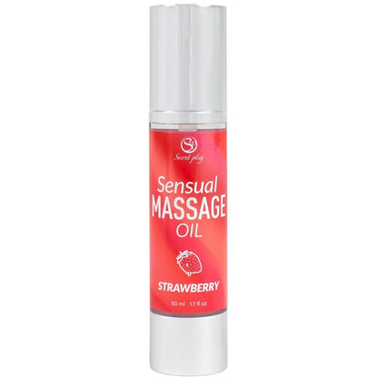 SECRETPLAY - HUILE DE MASSAGE À LA FRAISE SECRETPLAY COSMETIC