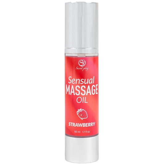 SECRETPLAY - HUILE DE MASSAGE À LA FRAISE SECRETPLAY COSMETIC