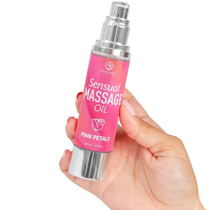 SECRETPLAY - HUILE DE MASSAGE PÉTALES DE ROSES SECRETPLAY COSMETIC