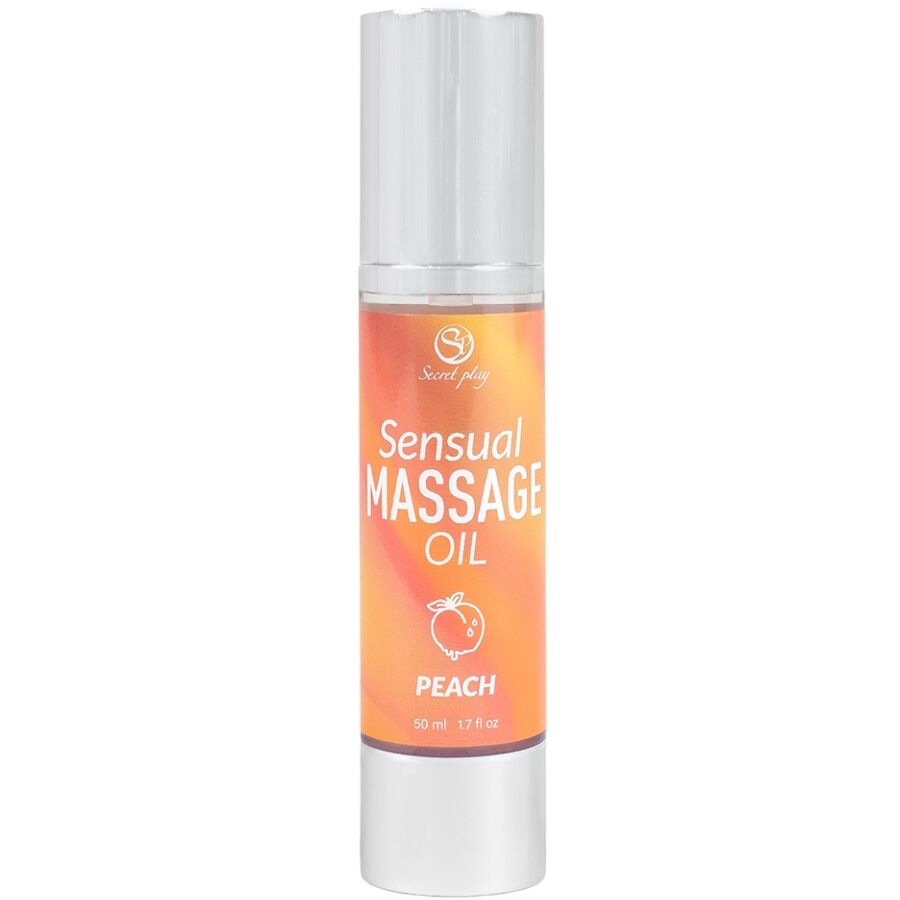 SECRETPLAY - HUILE DE MASSAGE À LA PÊCHE SECRETPLAY COSMETIC