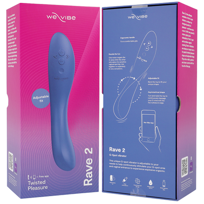 WE-VIBE - RAVE 2 VIBRATEUR POINT G BLEU WE-VIBE