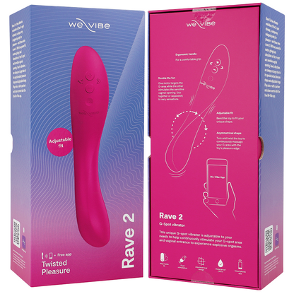 WE-VIBE - RAVE 2 VIBRATEUR POINT ROSE WE-VIBE
