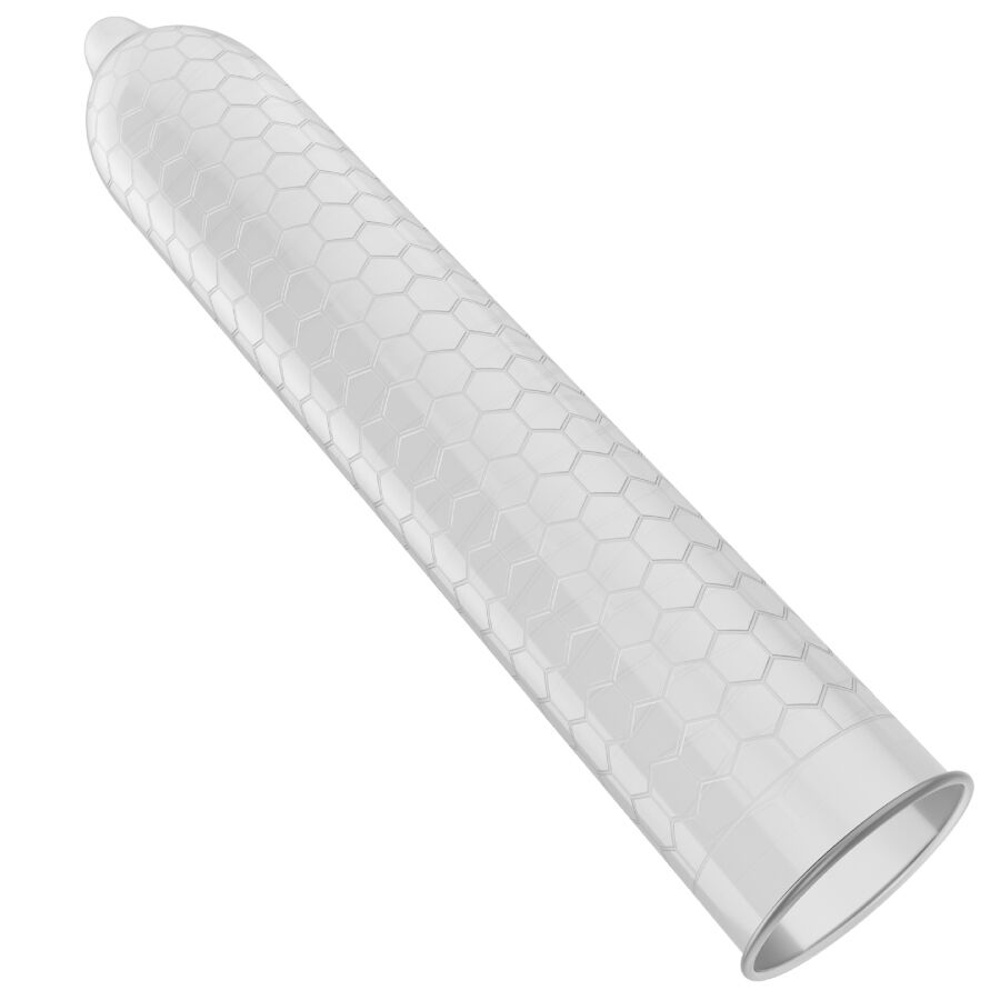 LELO - HEX BOÎTE DE PRÉSERVATIFS BIOLOGIQUES 3 UNITÉS LELO