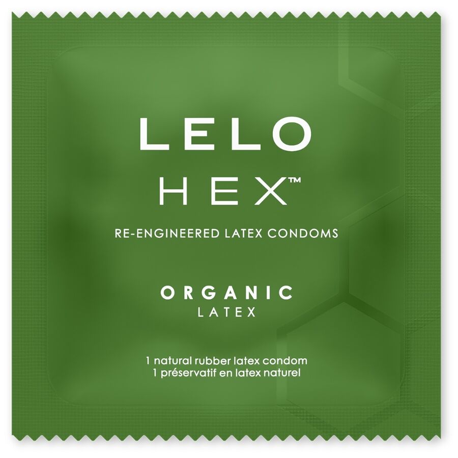 LELO - HEX BOÎTE DE PRÉSERVATIFS BIOLOGIQUES 36 UNITÉS LELO