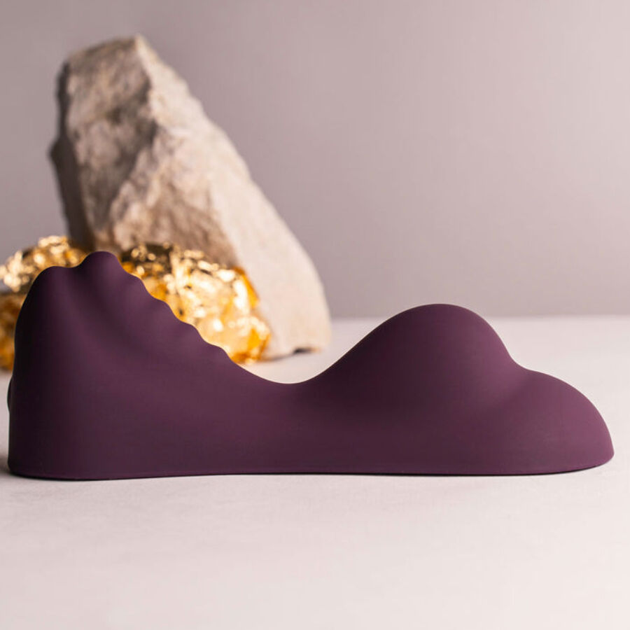 ROCKS-OFF - VIBRATEUR ASSIS VIOLET RUBY GLOW ROCKS-OFF