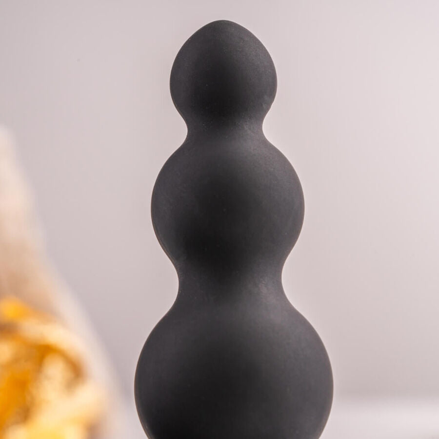 ROCKS-OFF - PETITE SENSATIONS BUBBLES ANAL PLUG VIBRATEUR NOIR ROCKS-OFF