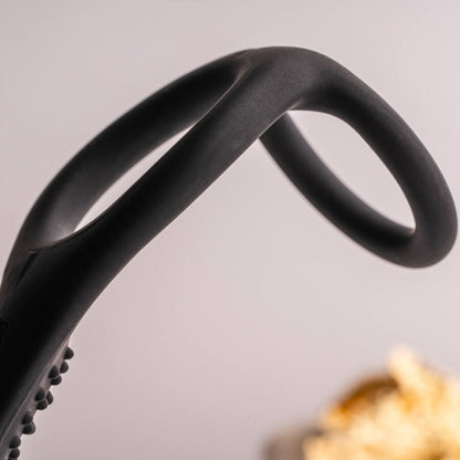 ROCKS-OFF - RO-ZEN RRO PLUG ANAL AVEC ANNEAU PÉNIS VIBRANT NOIR ROCKS-OFF