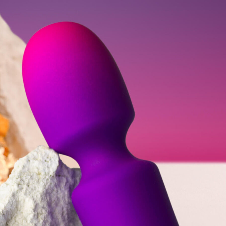ROCKS-OFF - GLO-GIRL VIBRATEUR WAND MINI VIOLET ROCKS-OFF