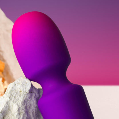 ROCKS-OFF - GLO-GIRL VIBRATEUR WAND MINI VIOLET ROCKS-OFF