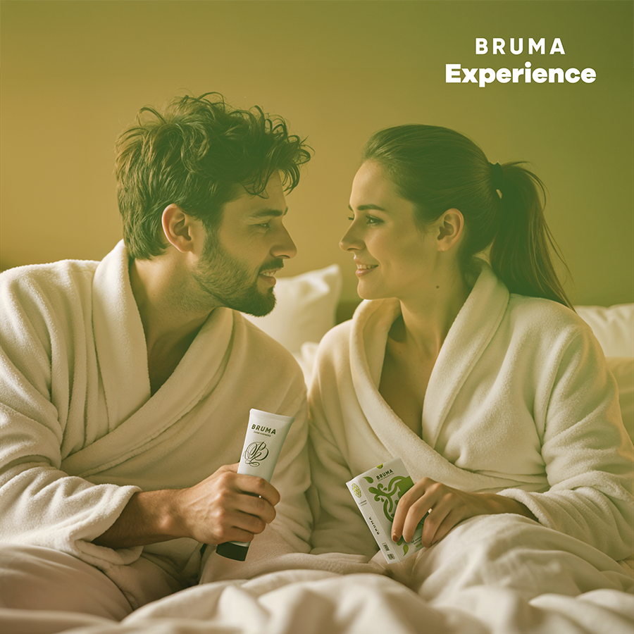 BRUMA XPERIENCE - KIT TENTATION PASTÈQUE DOUCE AVEC AMPLIFICATEUR D'ORGASME BRUMA