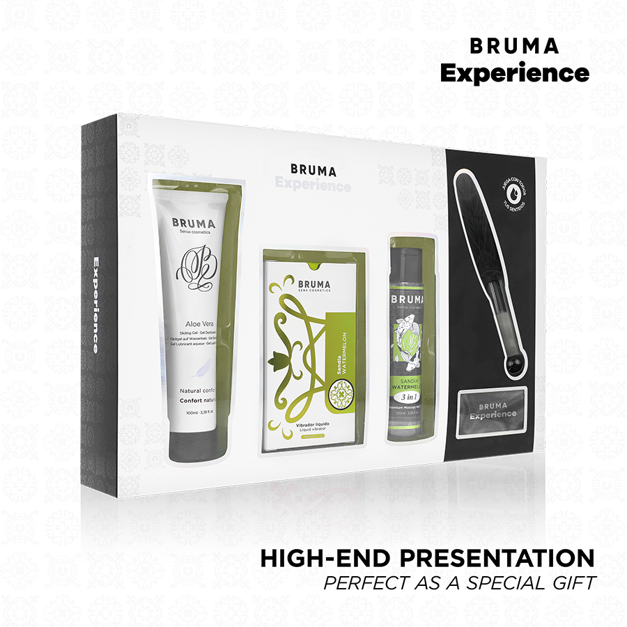 BRUMA XPERIENCE - KIT TENTATION DOUCE VIBRO-ORGASMIQUE PASTÈQUE BRUMA