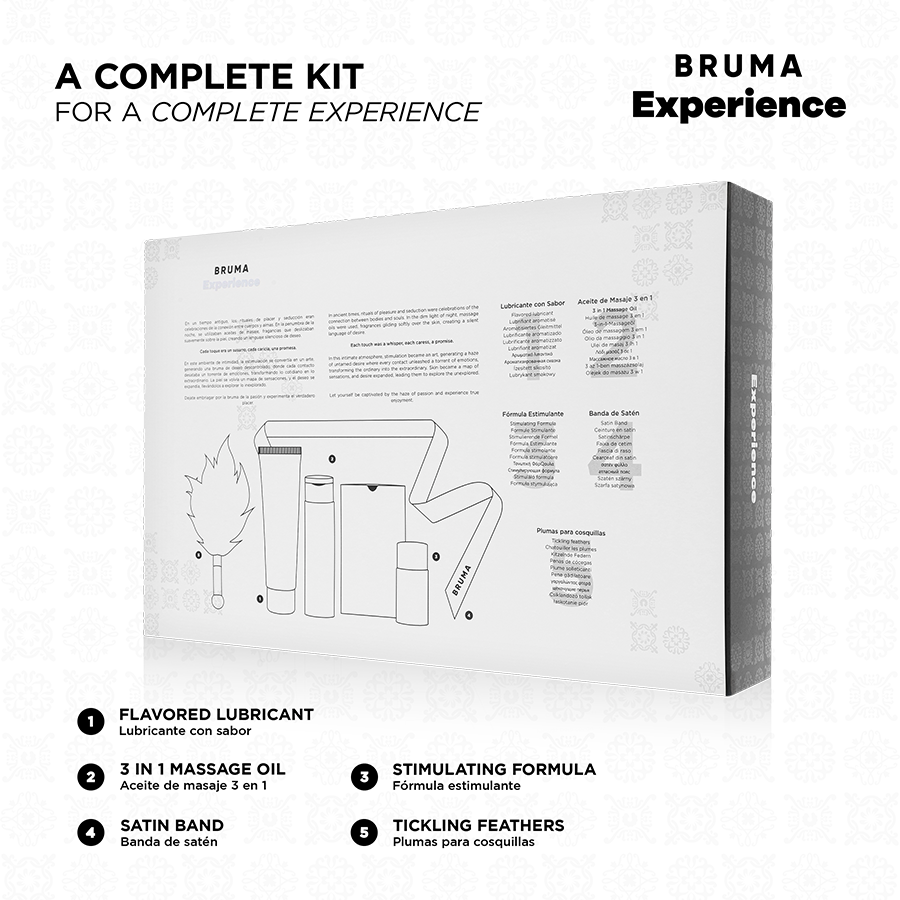 BRUMA XPERIENCE - KIT TENTATION VIBRO-ORGASMIQUE À LA FRAISE DOUCE BRUMA