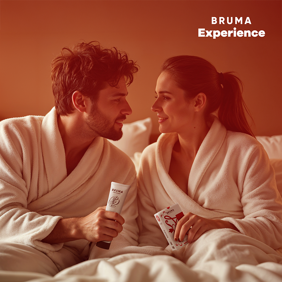 BRUMA XPERIENCE - KIT TENTATION VIBRO-ORGASMIQUE À LA FRAISE DOUCE BRUMA