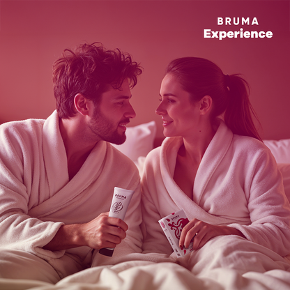 BRUMA XPERIENCE - KIT TENTATION DE GOMME SUCRÉ AVEC AMPLIFICATEUR D'ORGASME BRUMA