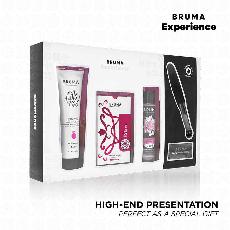 BRUMA XPERIENCE - KIT TENTATION DE GOMME SUCRÉE VIBRO-ORGASMIQUE BRUMA