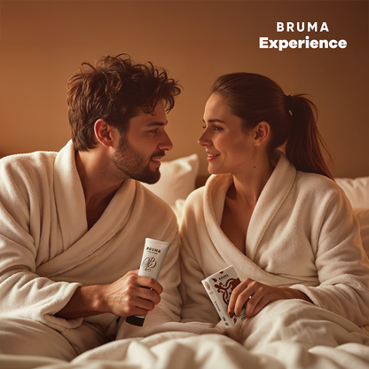 BRUMA XPERIENCE - KIT TENTATION DE TARTE AMÉRICAINE DOUCE AVEC AMPLIFICATEUR D'ORGASME BRUMA