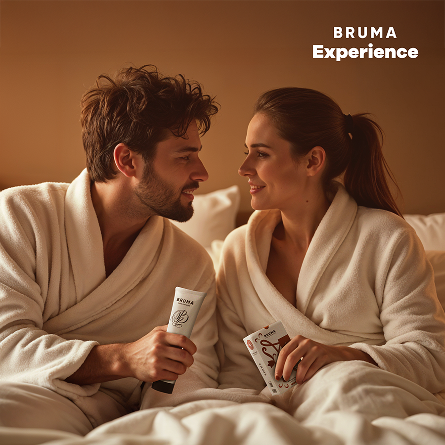 BRUMA XPERIENCE - KIT TENTATION DOUCE GÂTEAU AMÉRICAIN VIBRO-ORGASMIQUE BRUMA