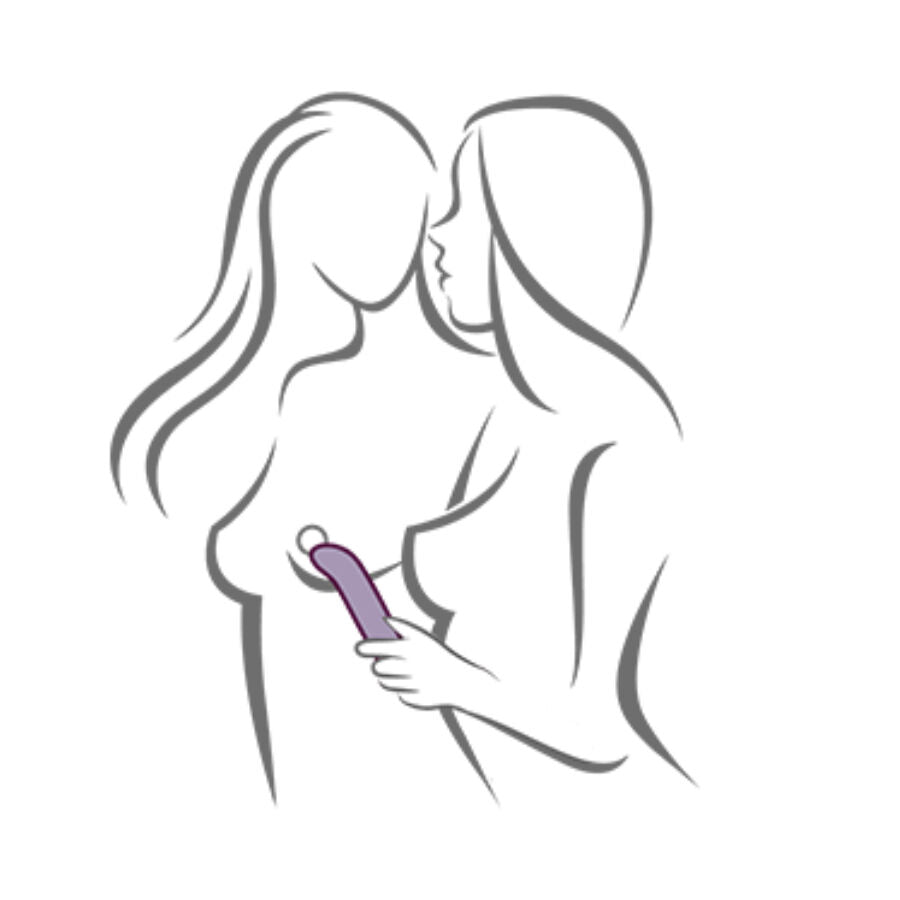 ROCKS-OFF - CHAIAMO G VIBRATEUR POINT G VIOLET ROCKS-OFF