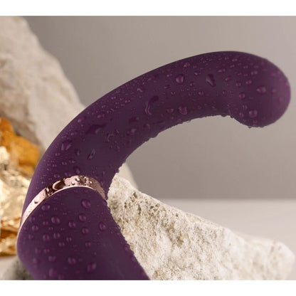 ROCKS-OFF - GEMINI DOUBLE VIBRATEUR STIMULATEUR DE CLITORIS POINT G VIOLET ROCKS-OFF
