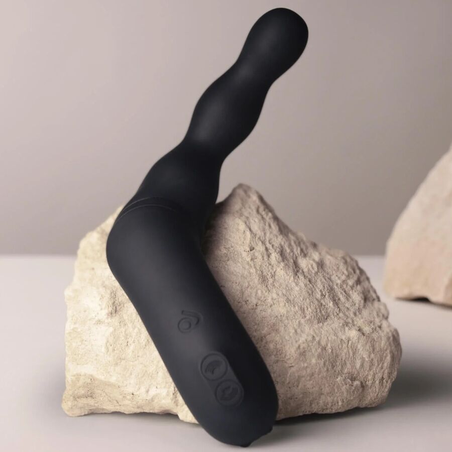 ROCKS-OFF - ADAPTATEUR DE VIBRATEUR PROSTATIQUE ET ANAL NOIR ROCKS-OFF
