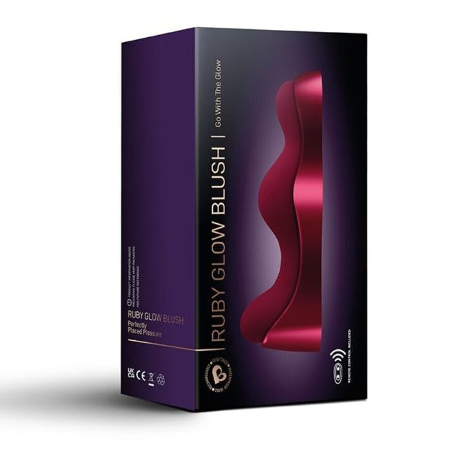ROCKS-OFF - VIBRATEUR POINT G RUBY GLOW BLUSH ROUGE ROCKS-OFF