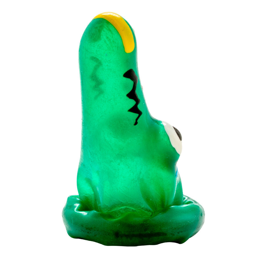CONDOMERIE - PRÉSERVATIFS FANTAISIE PEINTS À LA MAIN MODÈLE CROCODILE 1 CONDOMERIE