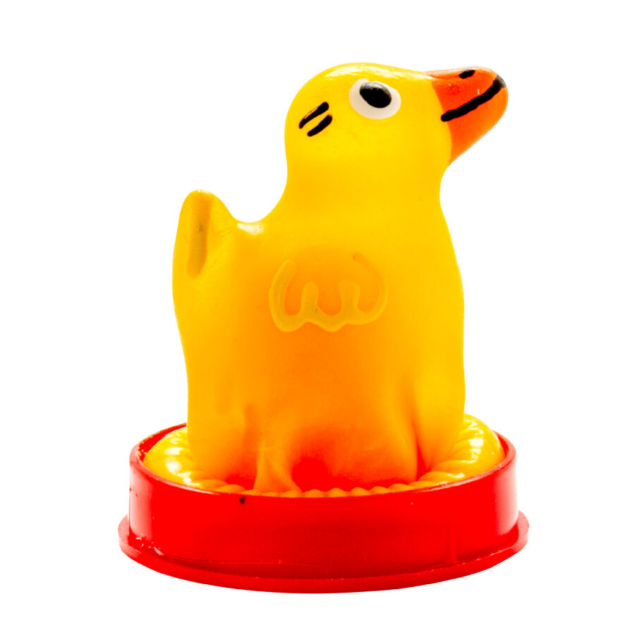 CONDOMERIE - PRÉSERVATIFS FANTAISIE PEINTS À LA MAIN EN FORME DE CANARD CONDOMERIE