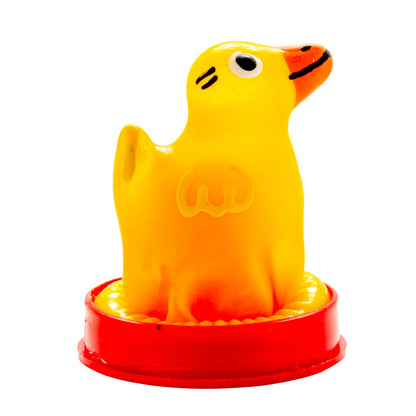 CONDOMERIE - PRÉSERVATIFS FANTAISIE PEINTS À LA MAIN EN FORME DE CANARD CONDOMERIE