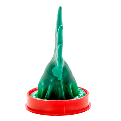 CONDOMERIE - PRÉSERVATIFS FANTAISIE PEINTS À LA MAIN CANNABIS MODÈLE 1 CONDOMERIE