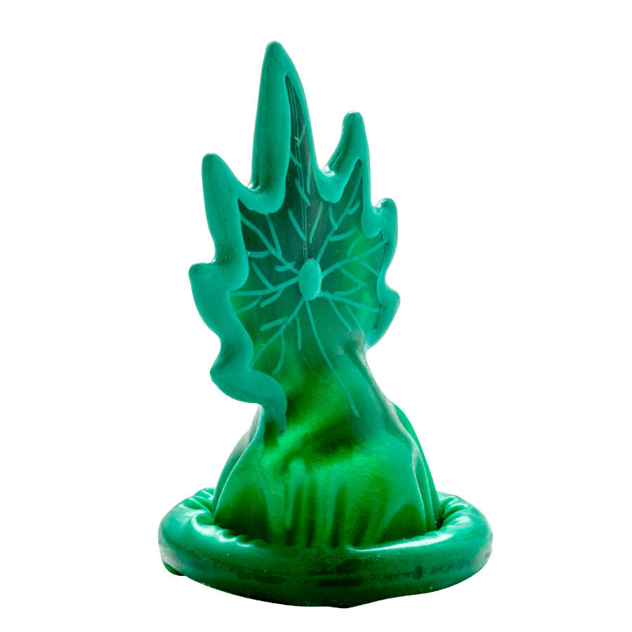 CONDOMERIE - PRÉSERVATIFS FANTAISIE PEINTS À LA MAIN CANNABIS MODÈLE 1 CONDOMERIE