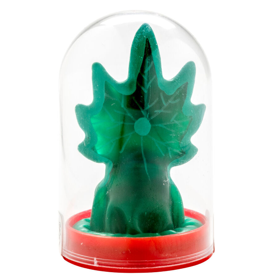 CONDOMERIE - PRÉSERVATIFS FANTAISIE PEINTS À LA MAIN CANNABIS MODÈLE 1 CONDOMERIE