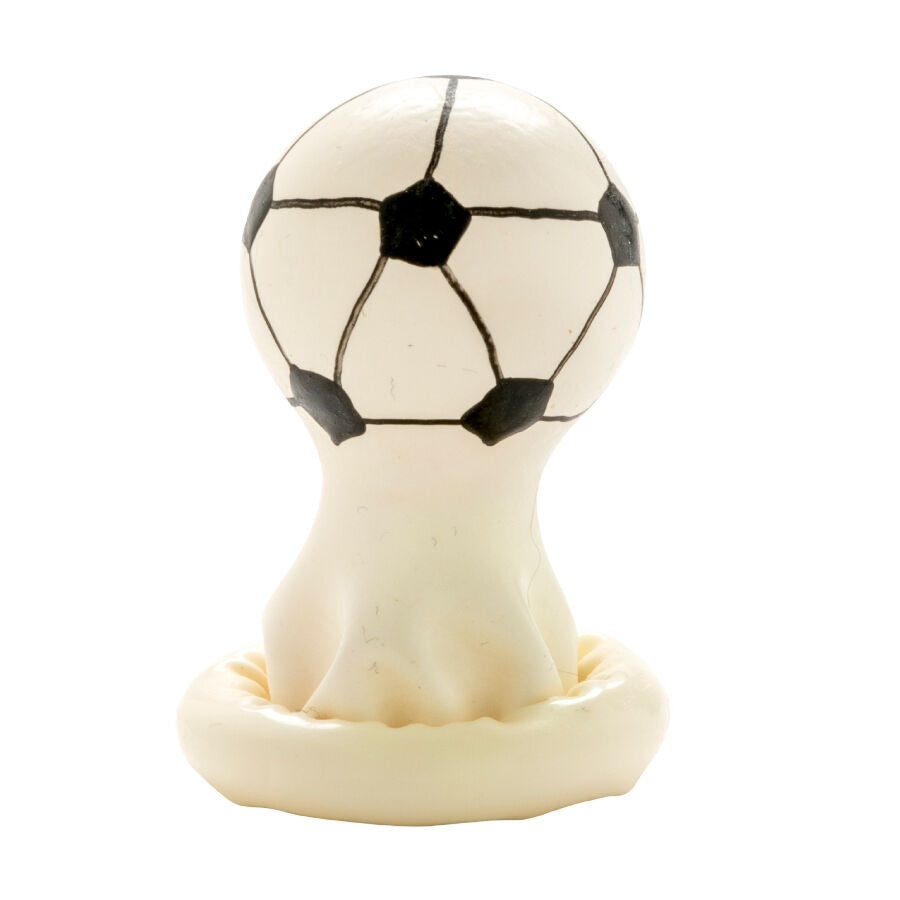 CONDOMERIE - PRÉSERVATIFS FANTAISIE PEINTS À LA MAIN FOOTBALL CONDOMERIE