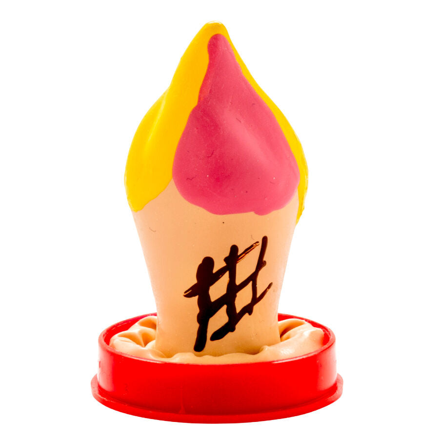 CONDOMERIE - PRÉSERVATIFS FANTAISIE PEINTS À LA MAIN GLACES CONDOMERIE