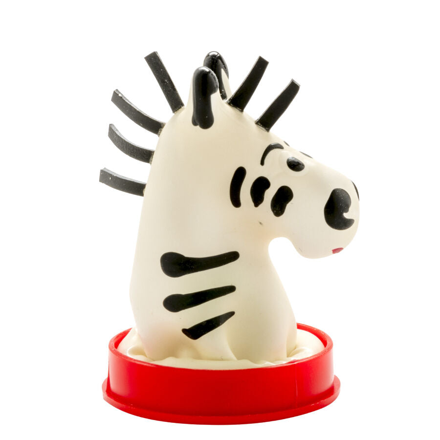 CONDOMERIE - PRÉSERVATIFS FANTAISIE PEINTS À LA MAIN ZEBRA CONDOMERIE