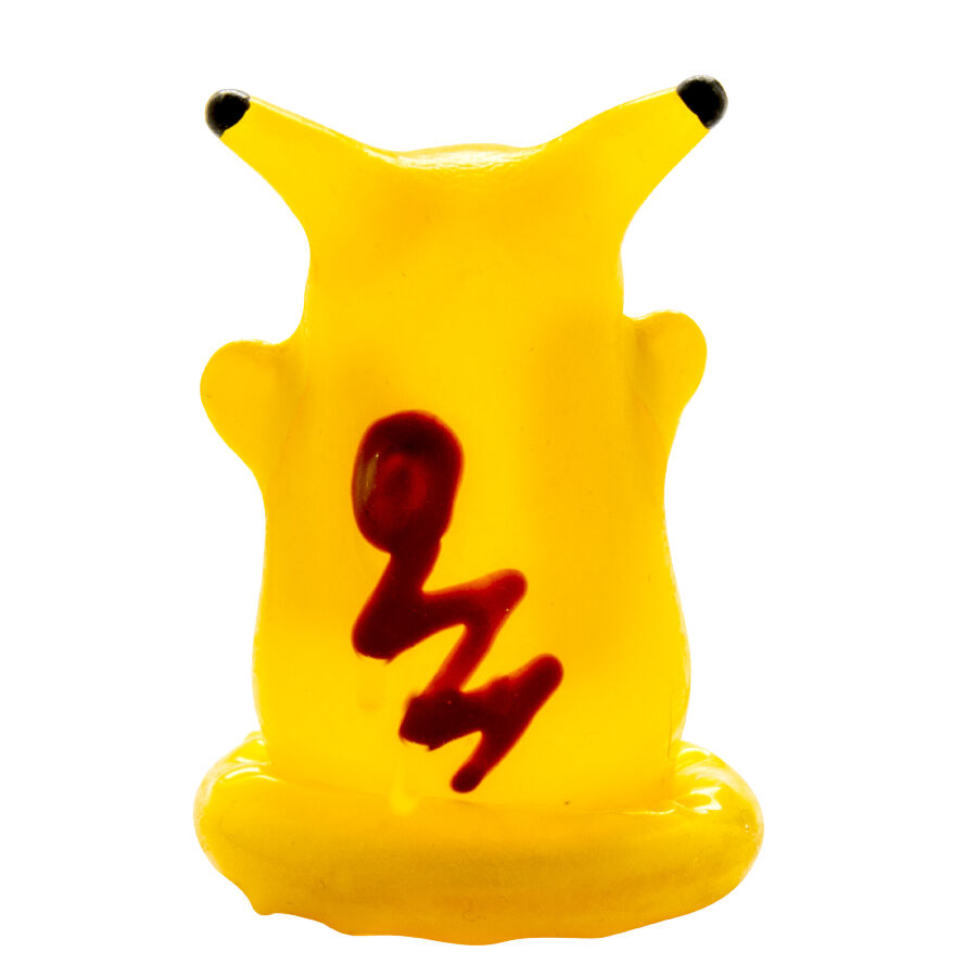 CONDOMERIE - PRÉSERVATIFS FANTAISIE PEINTS À LA MAIN SOURIS JAUNE CONDOMERIE