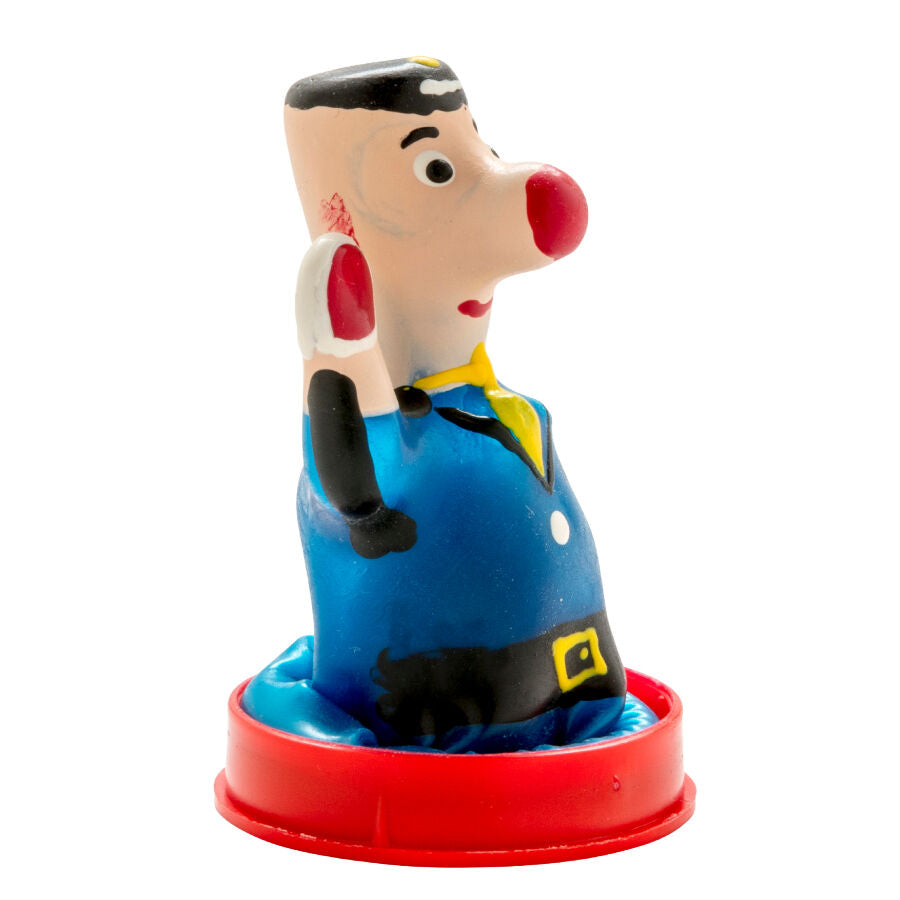 CONDOMERIE - PRÉSERVATIFS FANTAISIE PEINTS À LA MAIN POLICEMAN CONDOMERIE