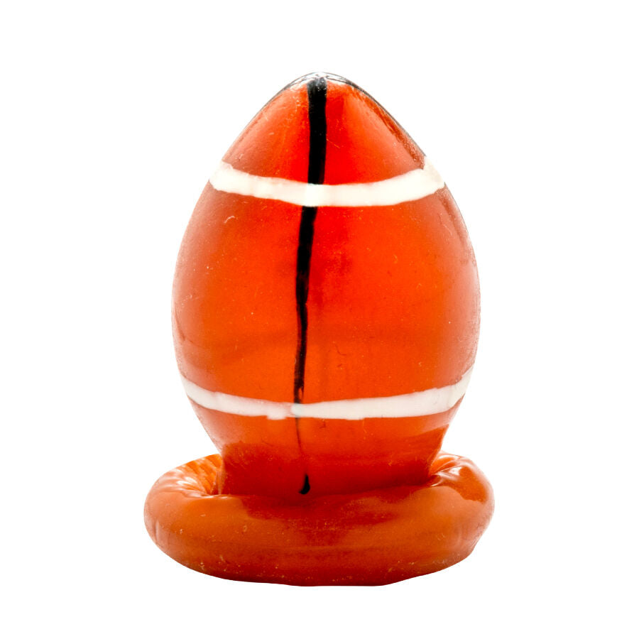 CONDOMERIE - PRÉSERVATIFS FANTAISIE PEINTS À LA MAIN BALLON DE RUGBY CONDOMERIE