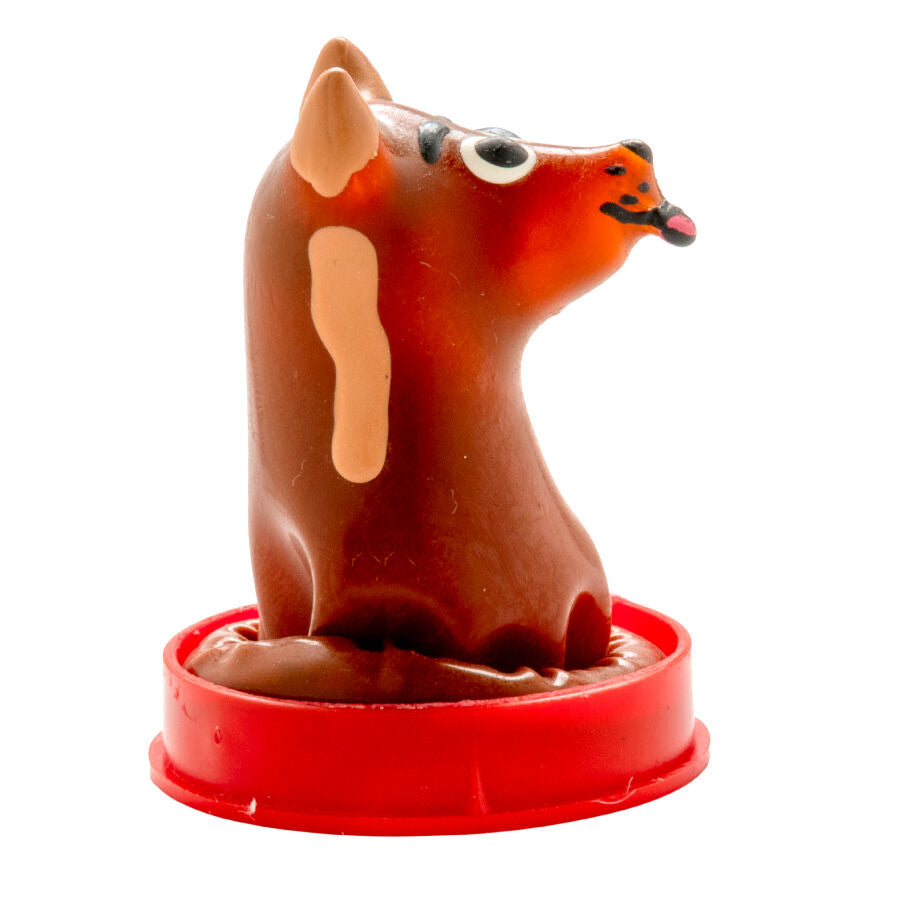 CONDOMERIE - PRÉSERVATIFS FANTAISIE PEINTS À LA MAIN EN FORME DE CHIEN CONDOMERIE