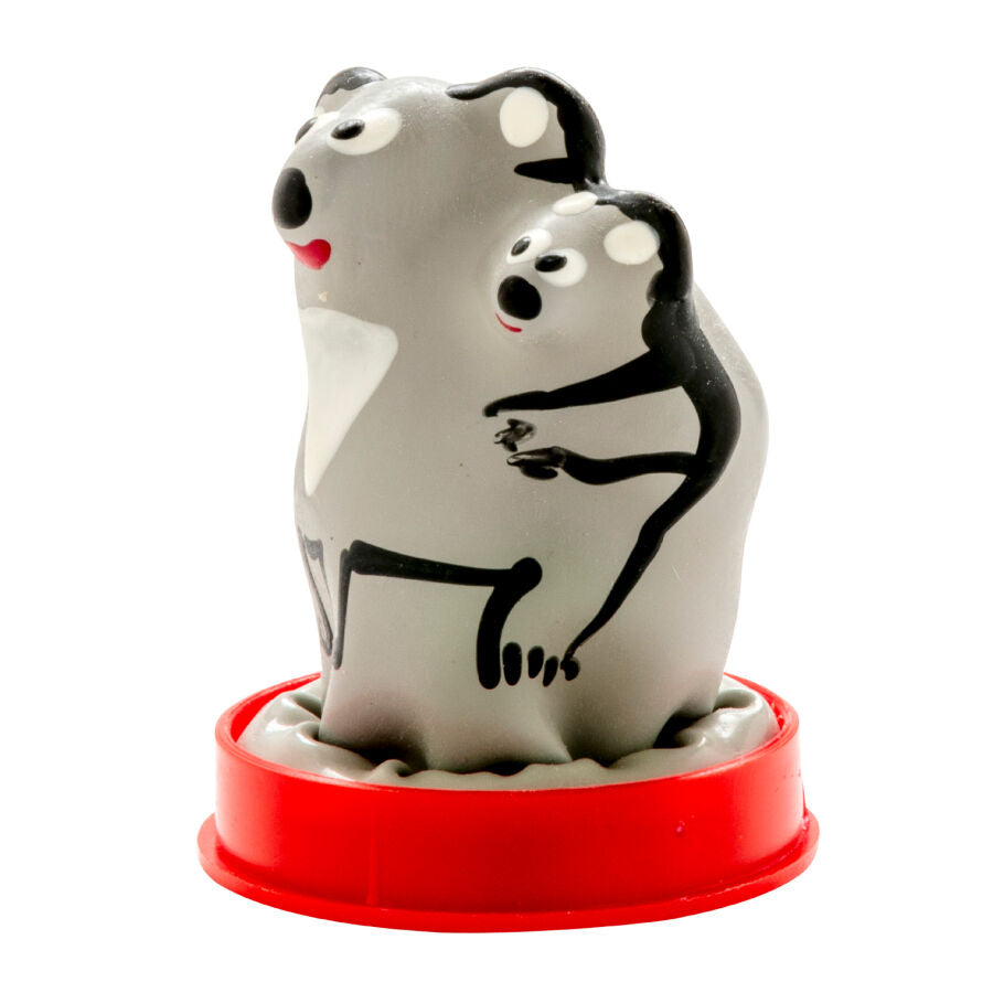 CONDOMERIE - PRÉSERVATIFS FANTAISIE PEINTS À LA MAIN KOALA + YOUNG CONDOMERIE