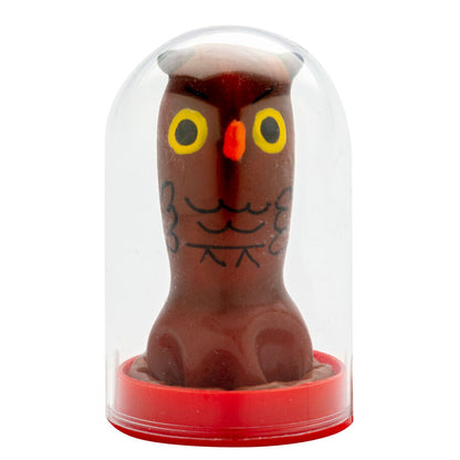 CONDOMERIE - PRÉSERVATIFS FANTAISIE PEINTS À LA MAIN HIBOU CONDOMERIE
