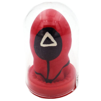 CONDOMERIE - TRIANGLE DE PRÉSERVATIFS FANTAISIES PEINTS À LA MAIN CONDOMERIE